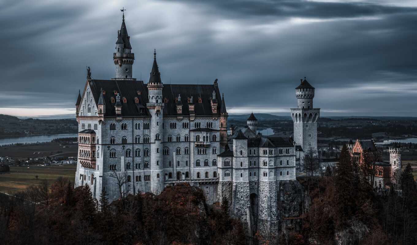 castle, palace, neuschwanstein, neuschwanstein