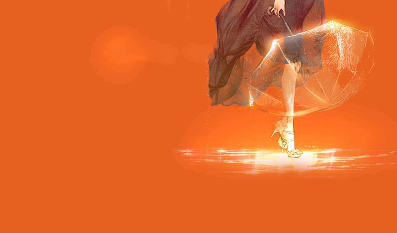 girl, picture, drops, legs, puddle, highlights, solar, zone