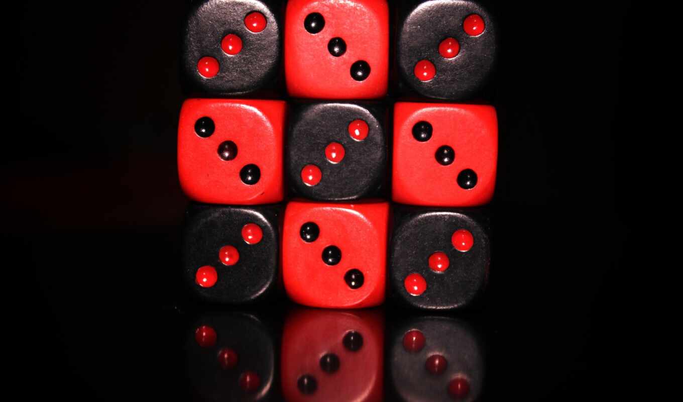 black, телефон, mobile, кубик, game, фон, red, красное, die, кость
