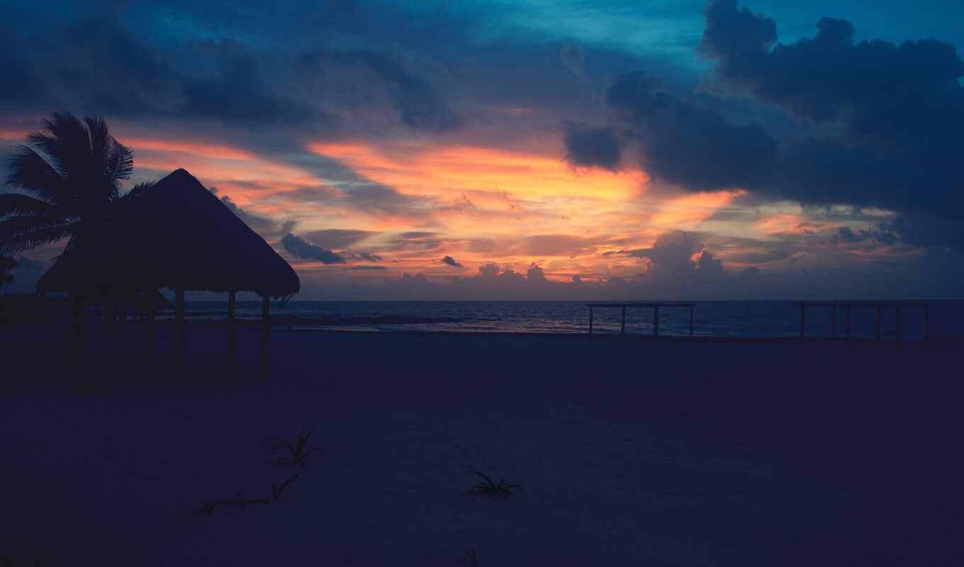 free, sunset, beach, sunrise