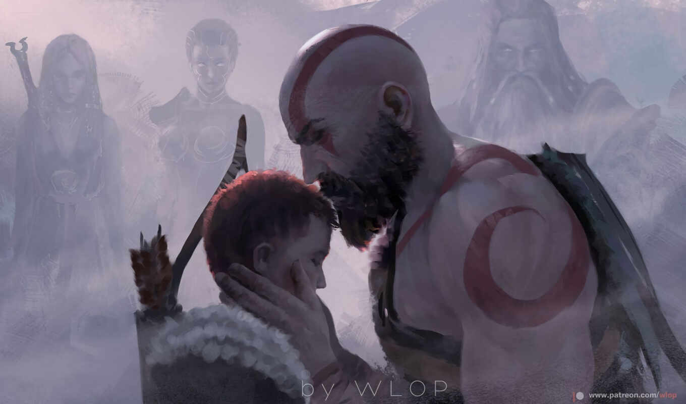 was, god, kratos, creator