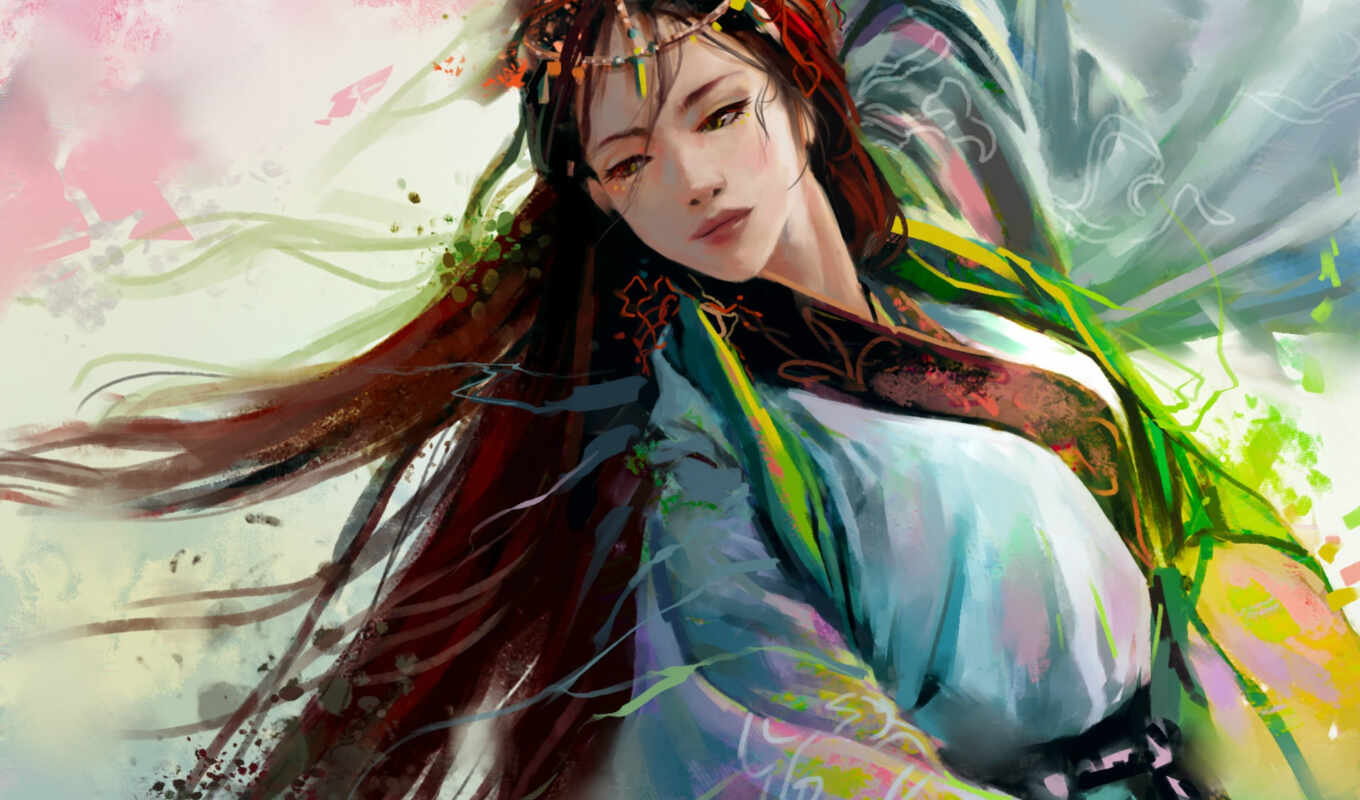 art, hair, long, dance, decoration, chinese woman, hannah, jone