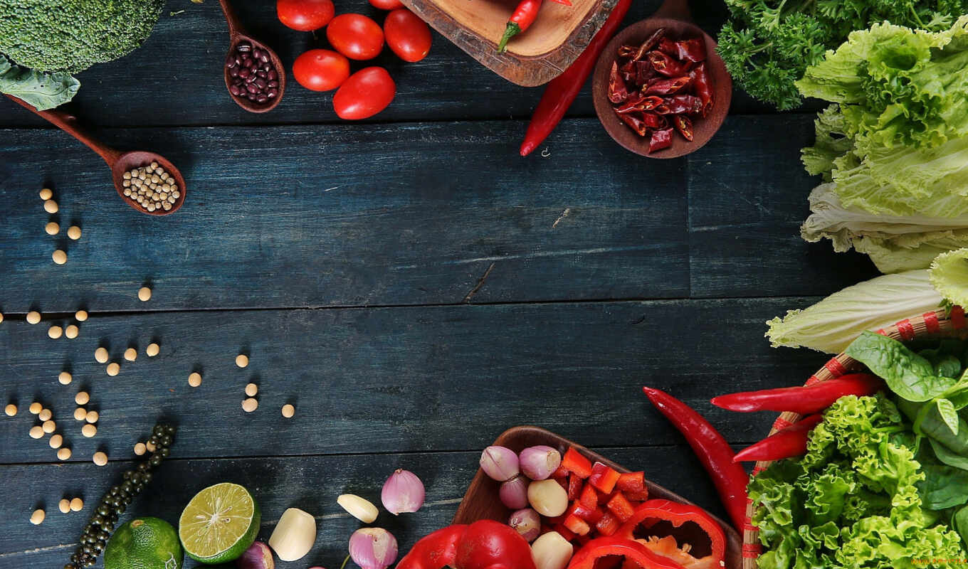 растительный, перец, tomato, чеснок, салат, paprika