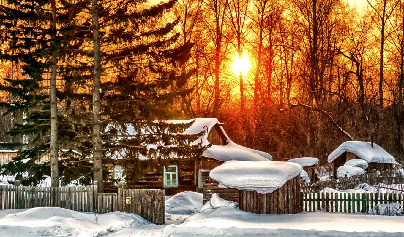 good, winter, olga, day, pin, morning, village, nekrasow