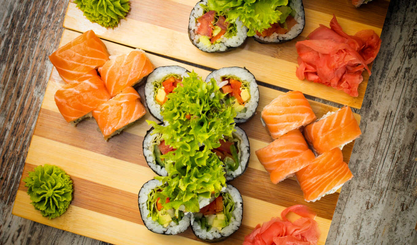 online, kitchen, fish, Japanese, puzzle, tablet, rolls, sushi, everything