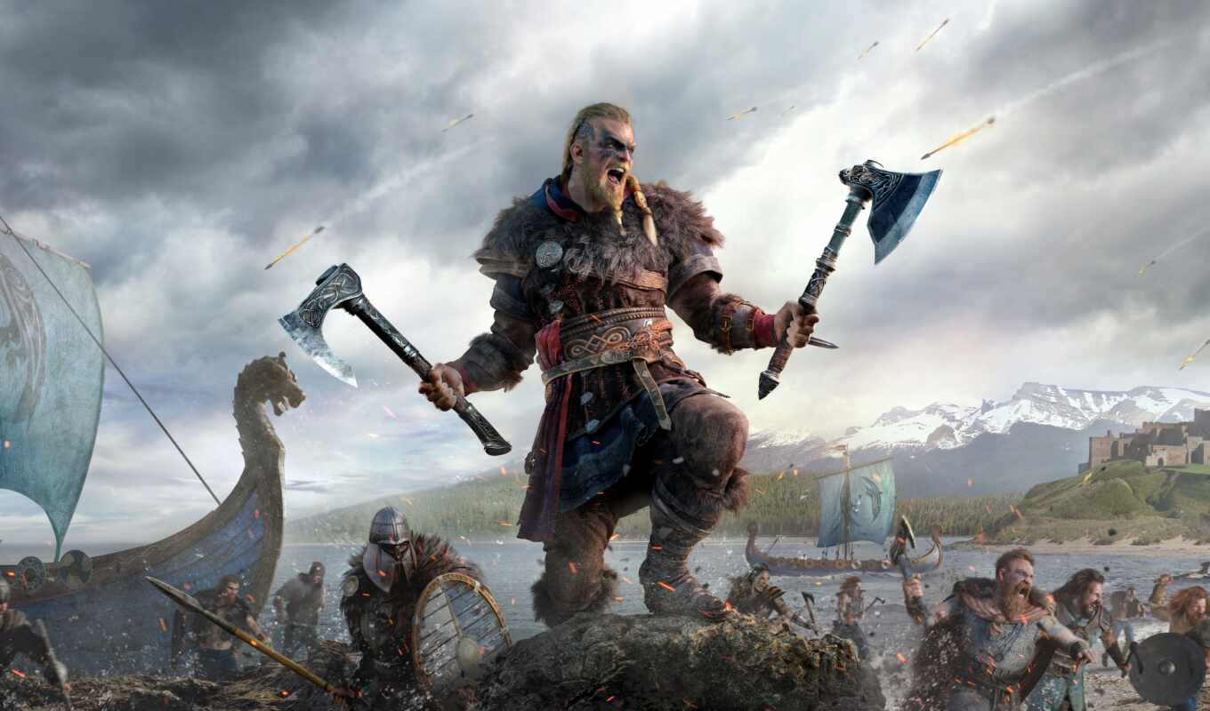 game, creed, assassin, ubisoft, viking, valhalla