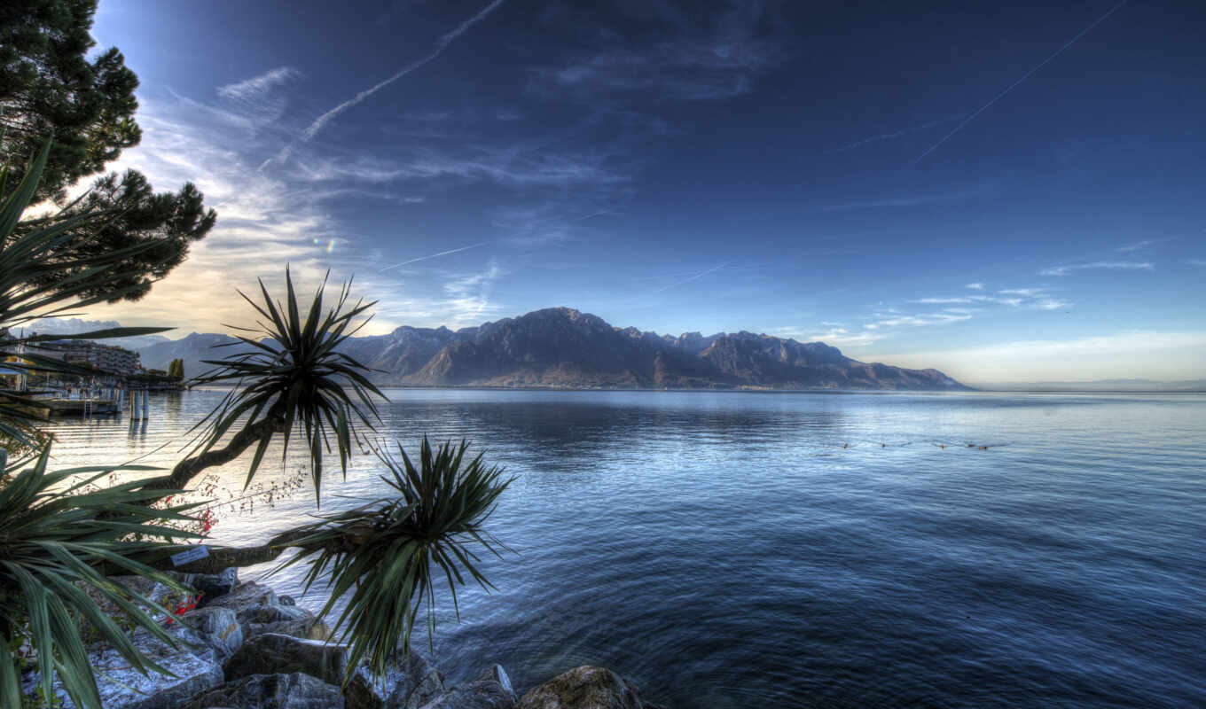 lake, swiss