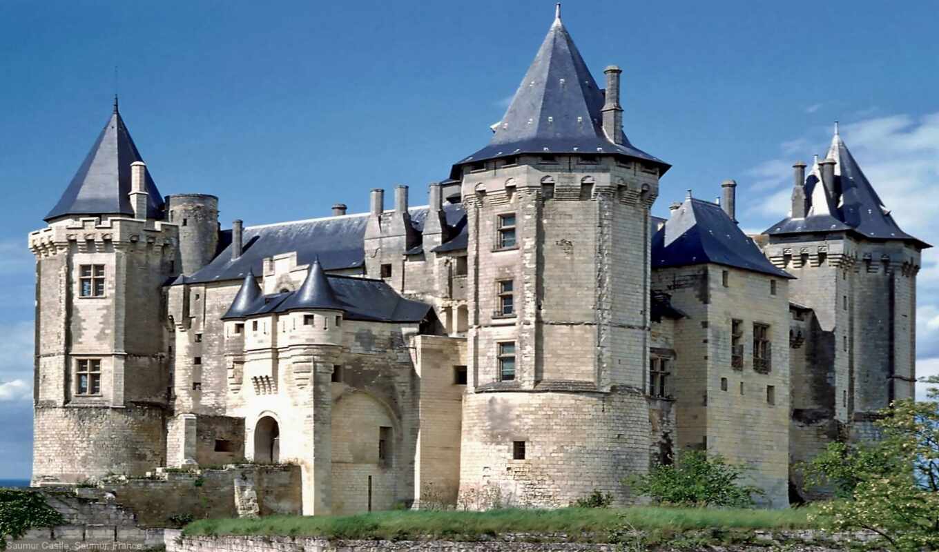 castle, loire, francii