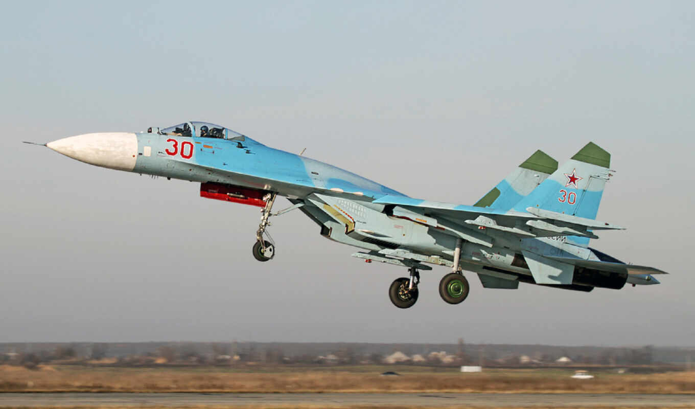 su, the fighter, sukhoi, flank