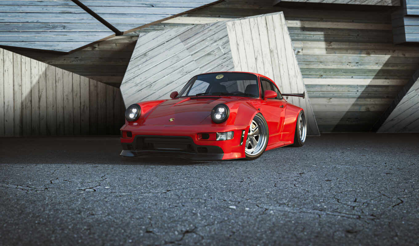 photo, background, Porsche, broad-based, bodykit