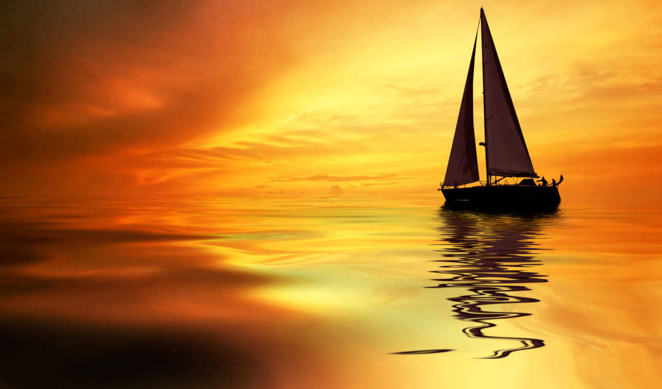 небо, закат, лодка, парусник, судно, яхта, спокойствие, парус, восход солнца, парусная шлюпка, Дау, парусная яхта, мореплавание