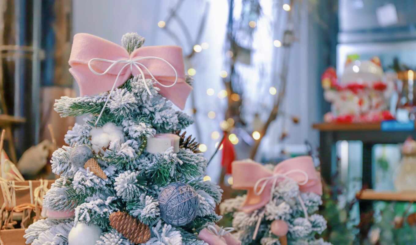 new, christmas, decoration, new year, screensaver, Christmas tree, previe