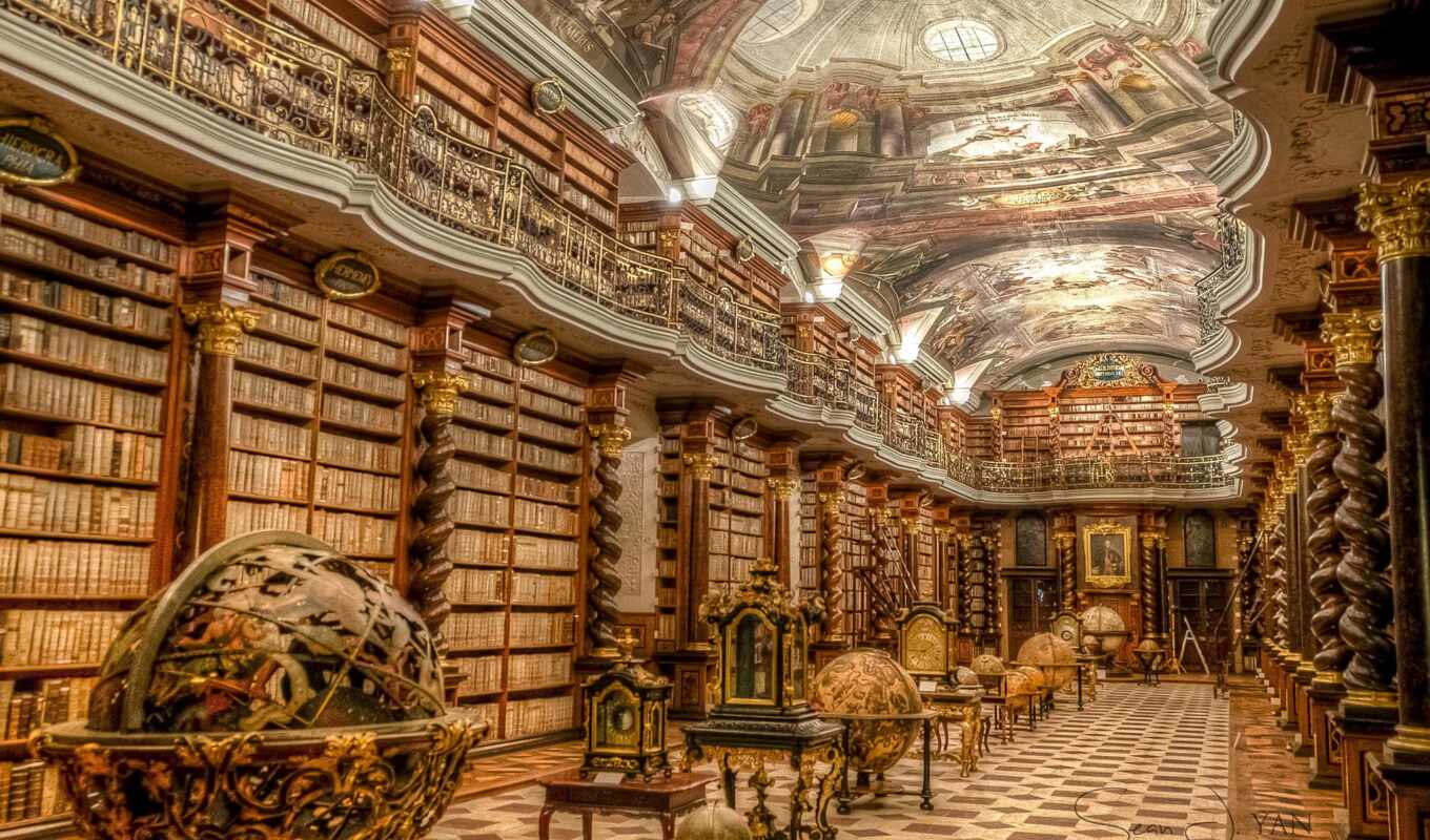 much, красивый, библиотека, миро