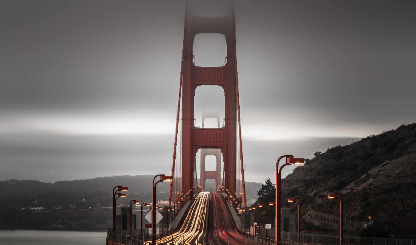 photo, background, Bridge, San, francisco, world, long, golden, gate, id, exposure