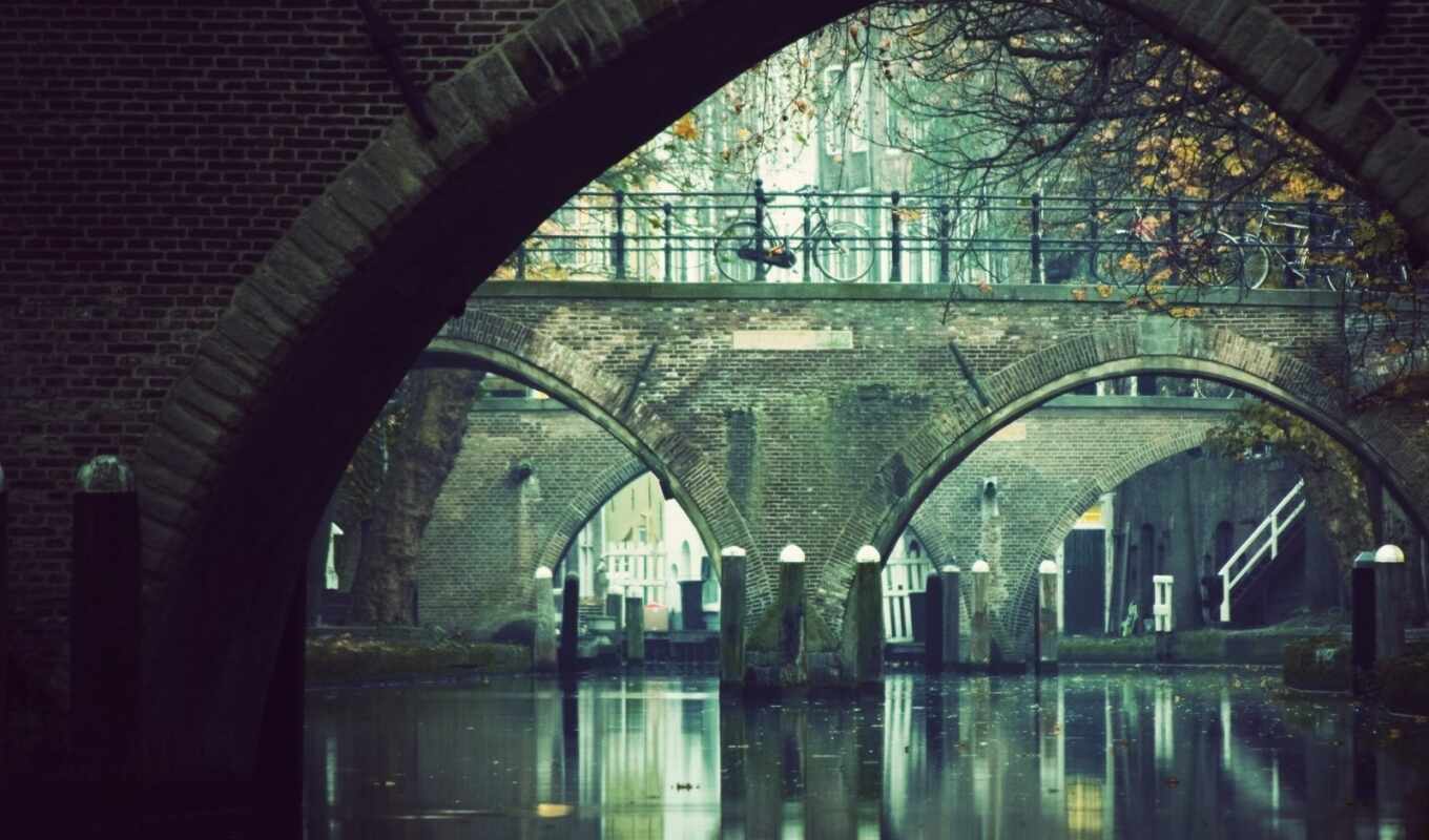 water, мост, тело, там