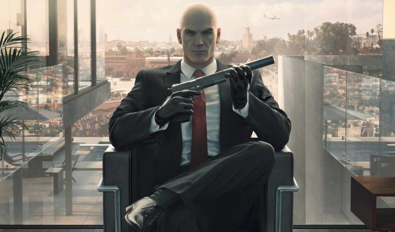 game, face, background, gin, agent, interactive, hitman, absolution, Io, flarehitman