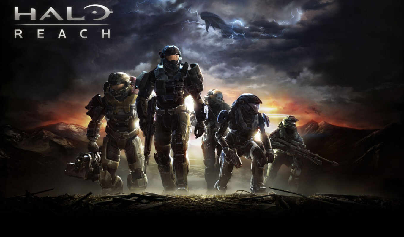 game, weapon, halo, team, reach out, bungie, game