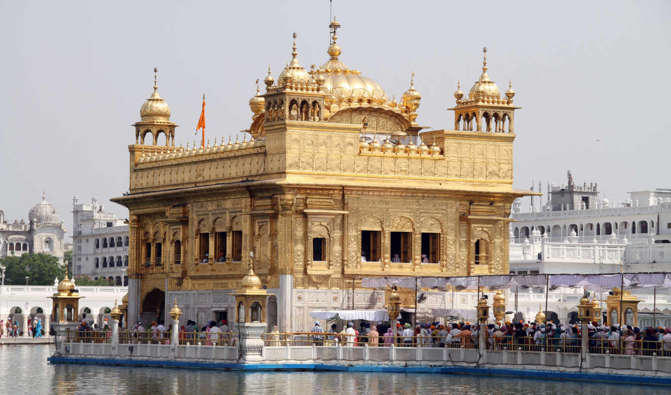 temple, golden, sahib, amritsar, harmandir, hamandir