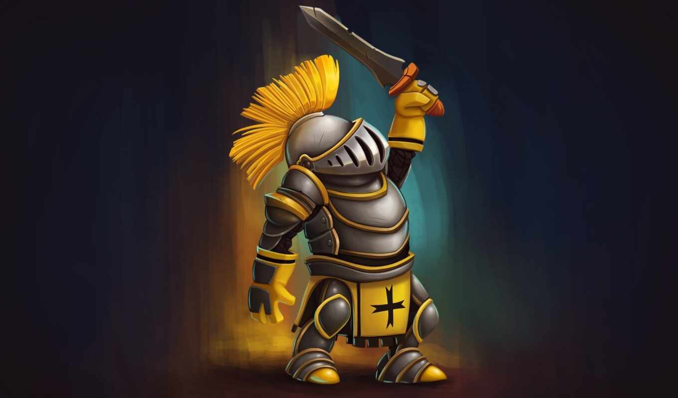 armor, knight