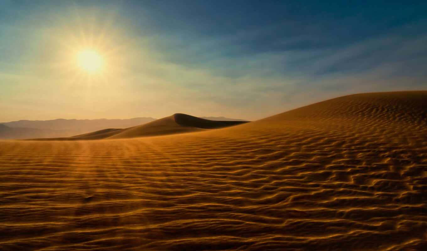 пустыня, солнечный, dune, atto