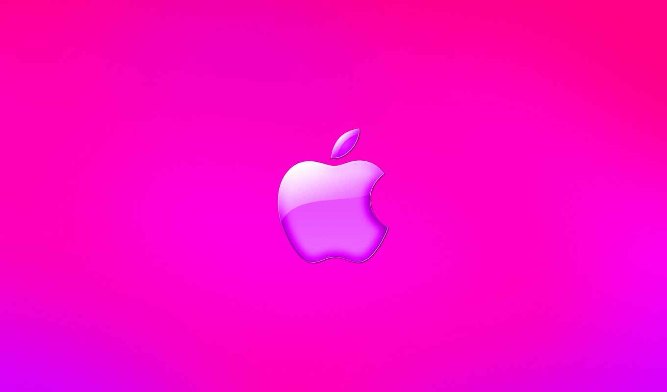 logo, apple, you, розовый, pantalla, color, fondo, follow, inc, rosa