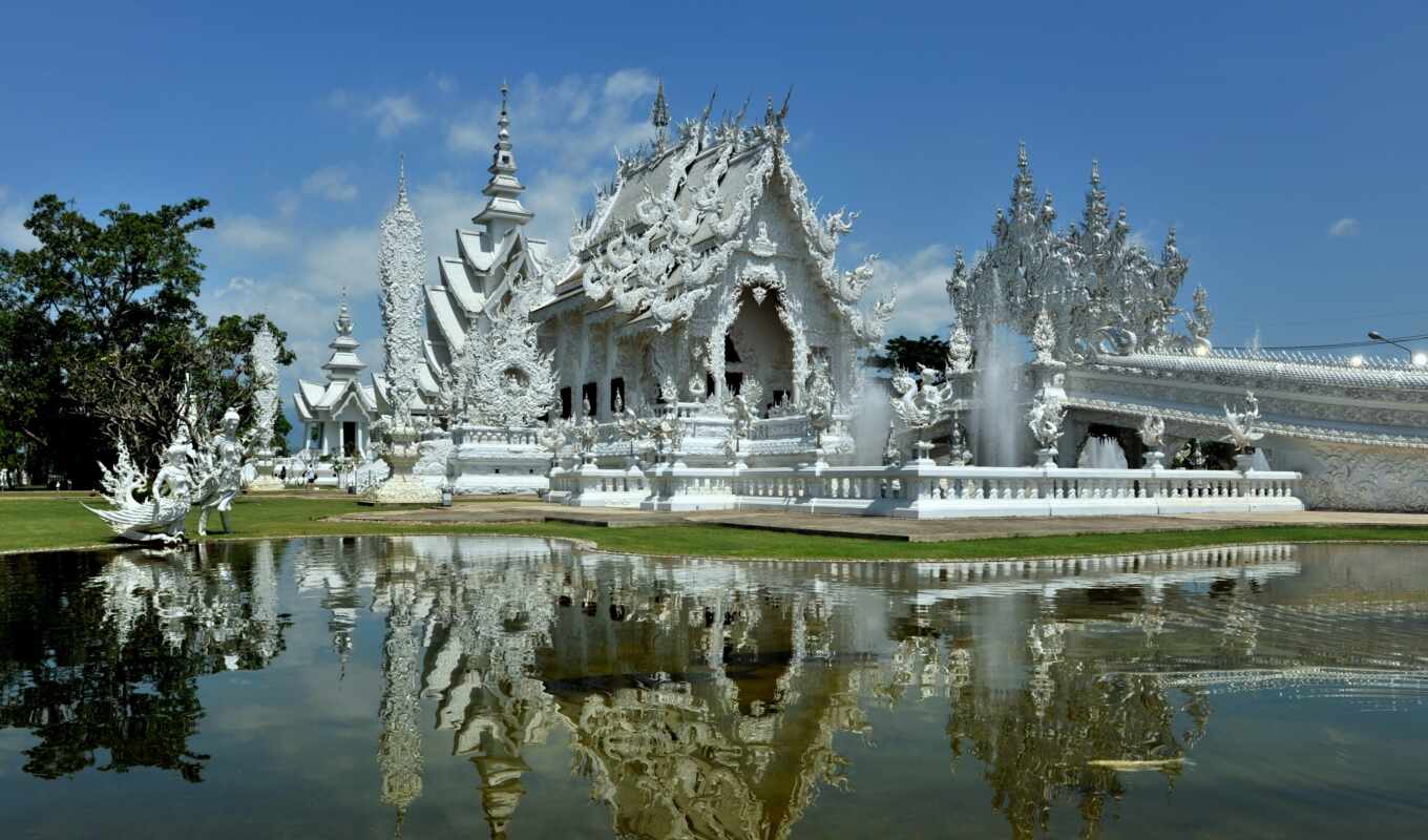 white, храм, таиланд