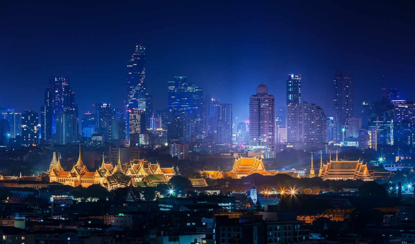 view, city, night, evening, bangkok, photography, thailand, beboy