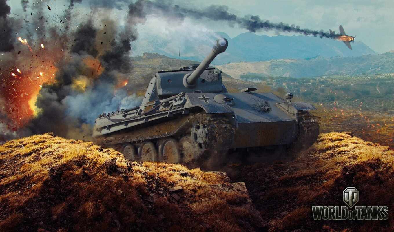 world, танк, panther