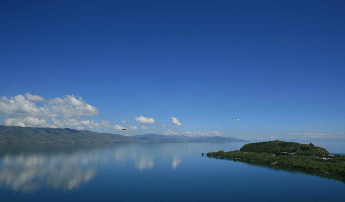 озеро, water, world, one, большой, armenia, севан