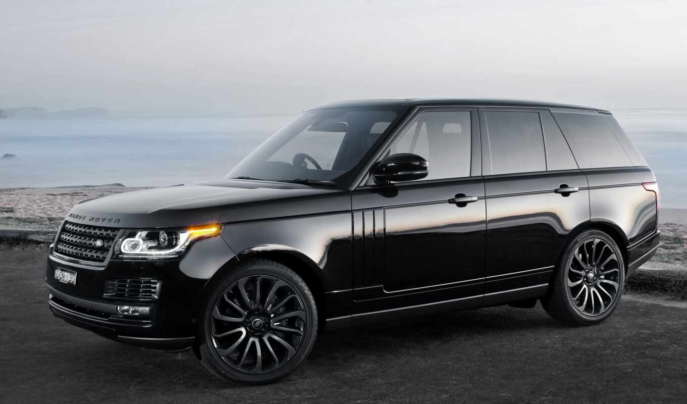 black, sea, vogue, car, luxury, land, expensive, rover, range, jeep