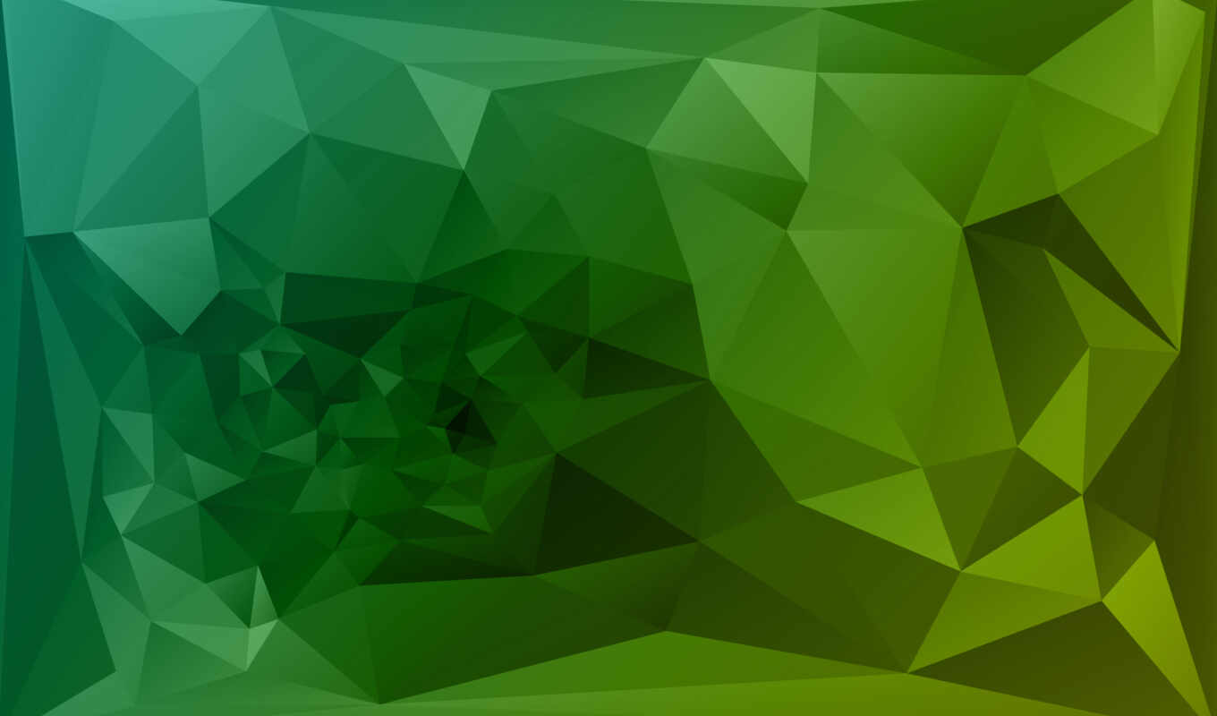 green, треугольник, многоугольник