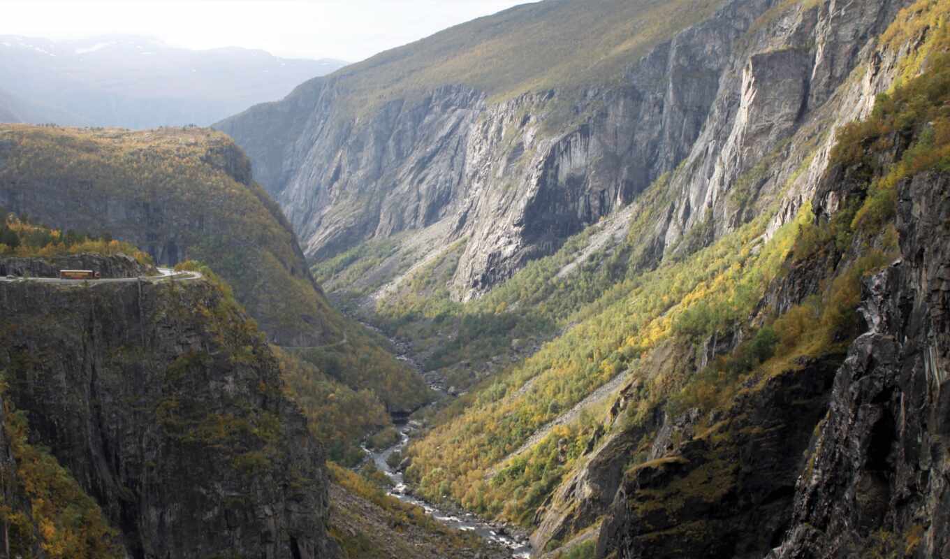 водопад, норвегия, bergen, заметки, кольцофоссен