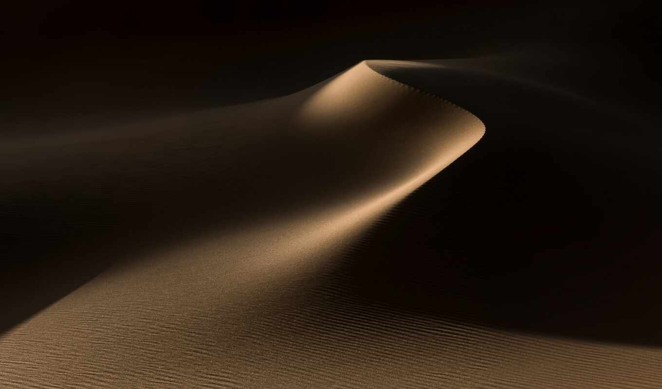 песок, shadow, пустыня, dune