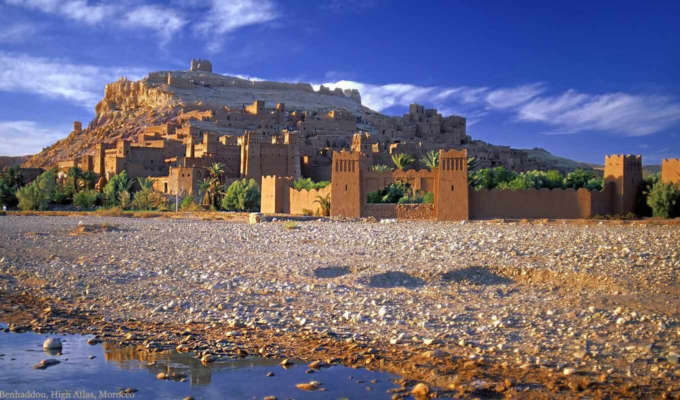 water, moroccan