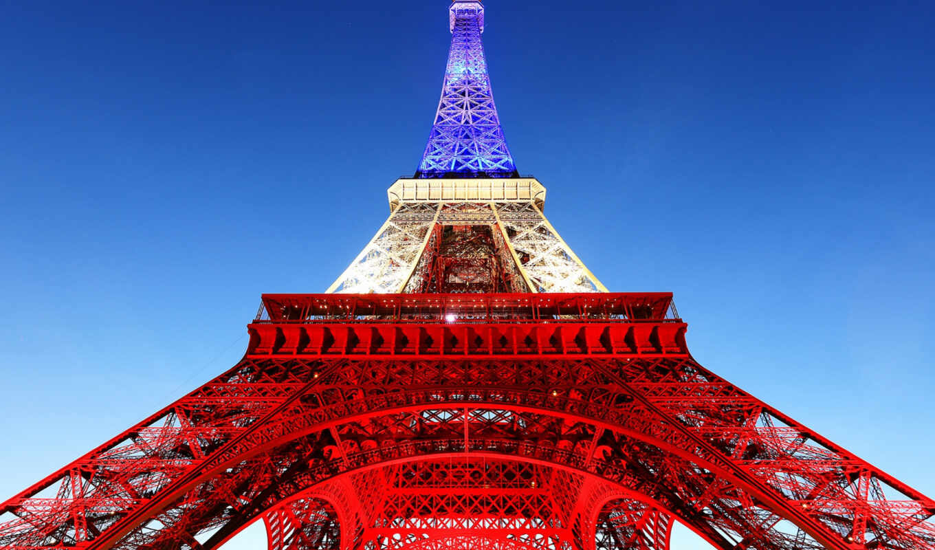 mobile, blue, background, city, France, Paris, tower, flag, french, eiffel
