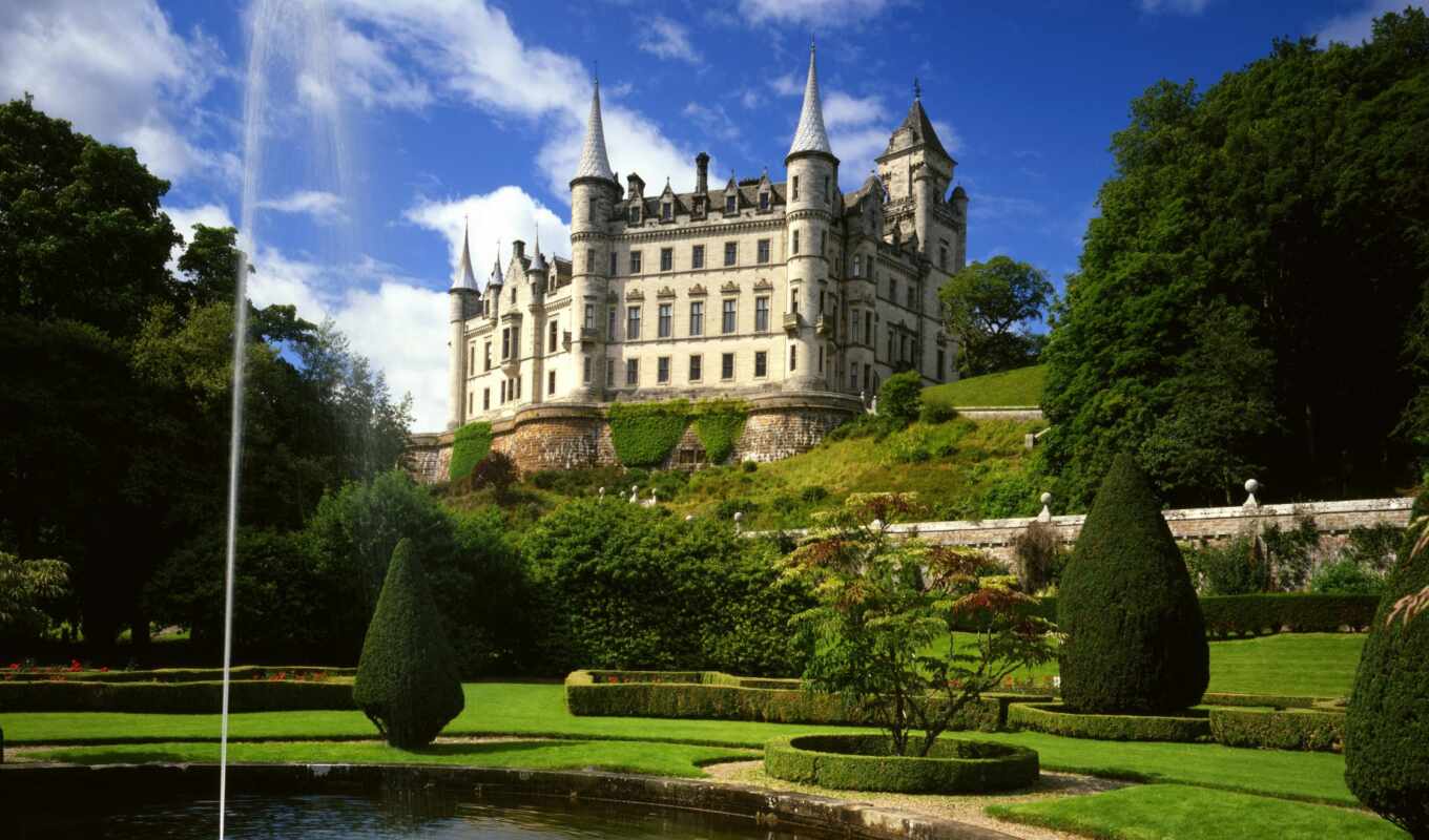 pictures, beautiful, pictures, castle, palace, scotia, dunrobin, sutherland, dunrobin