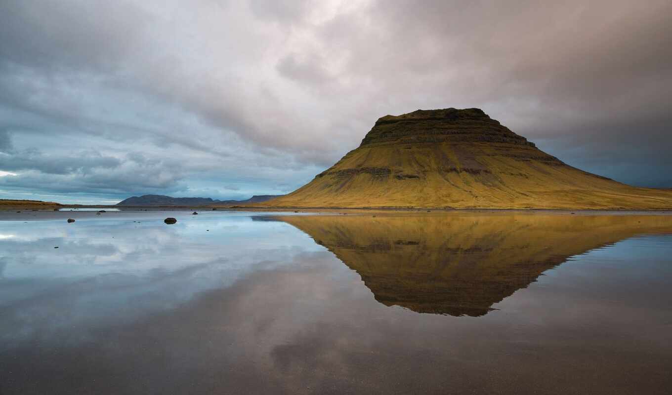 mountain, kirkjufell