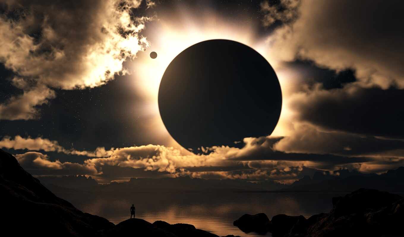 eclipse, солнечный