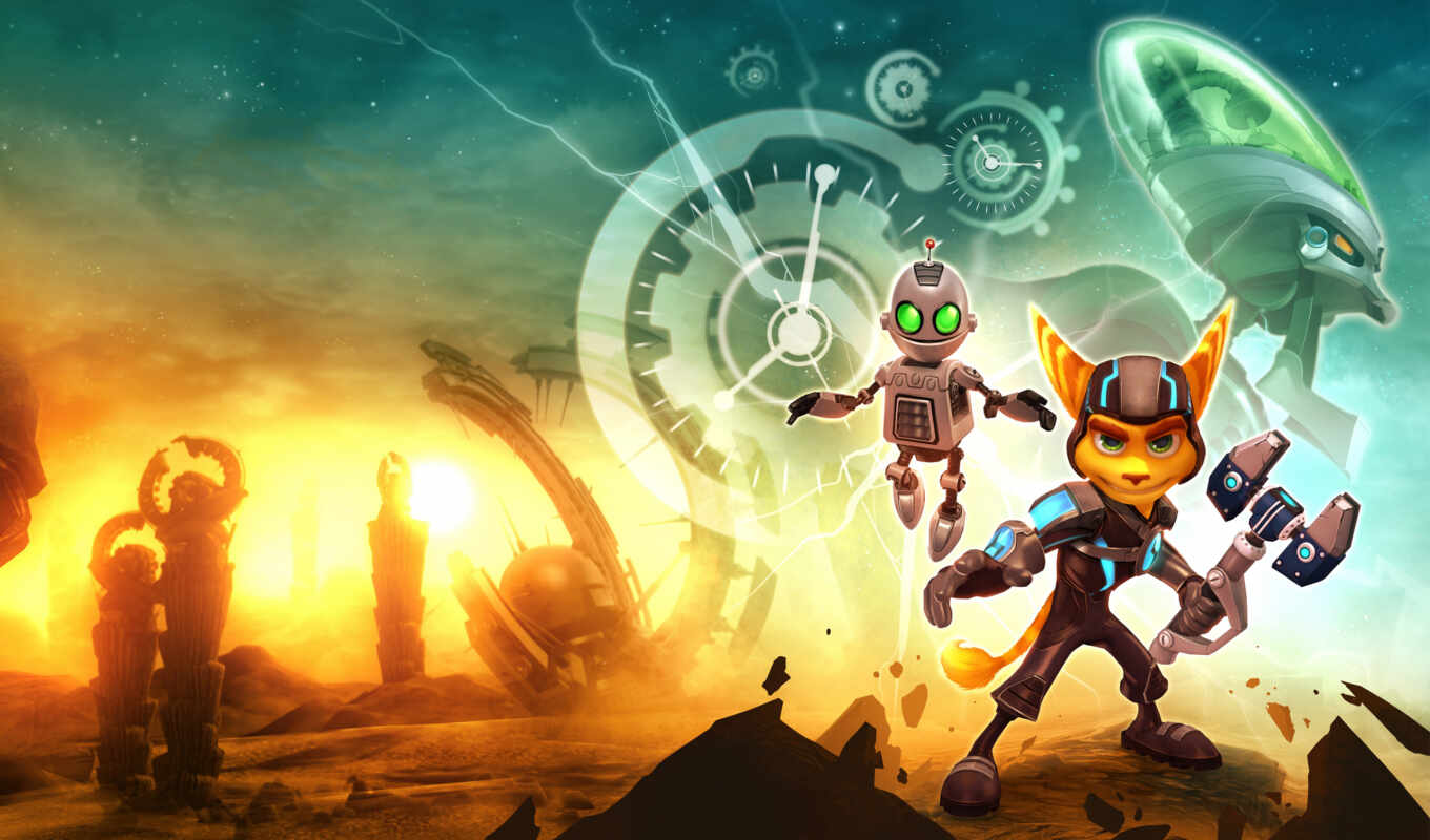 robot, game, plot, characters, clank, ratchet, roth, clank