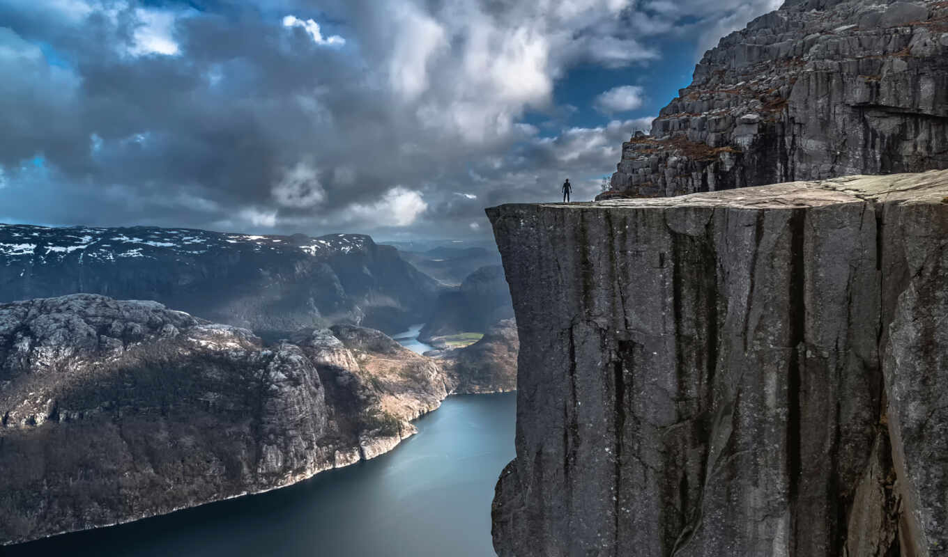 rock, Norway, pulpit, norwegian, rocks, preikestolen, prequesture