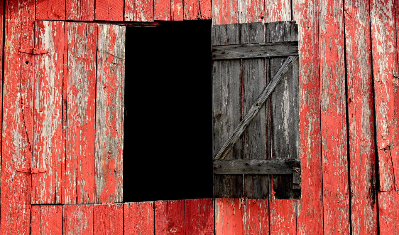 board, red, the door, barn