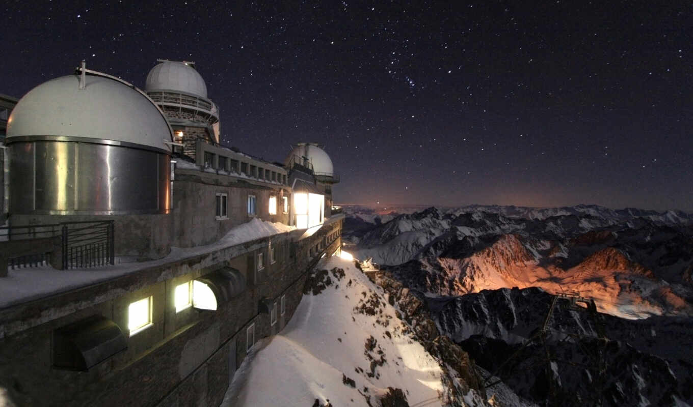 high, гора, swiss, alpine, сфинкс, european, observatory, астрономия