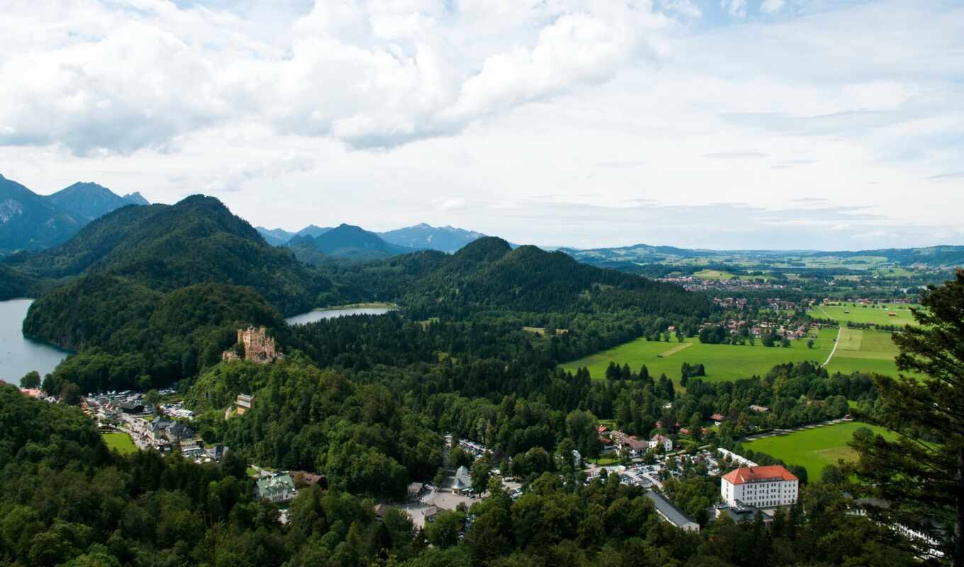 гора, германия, castle