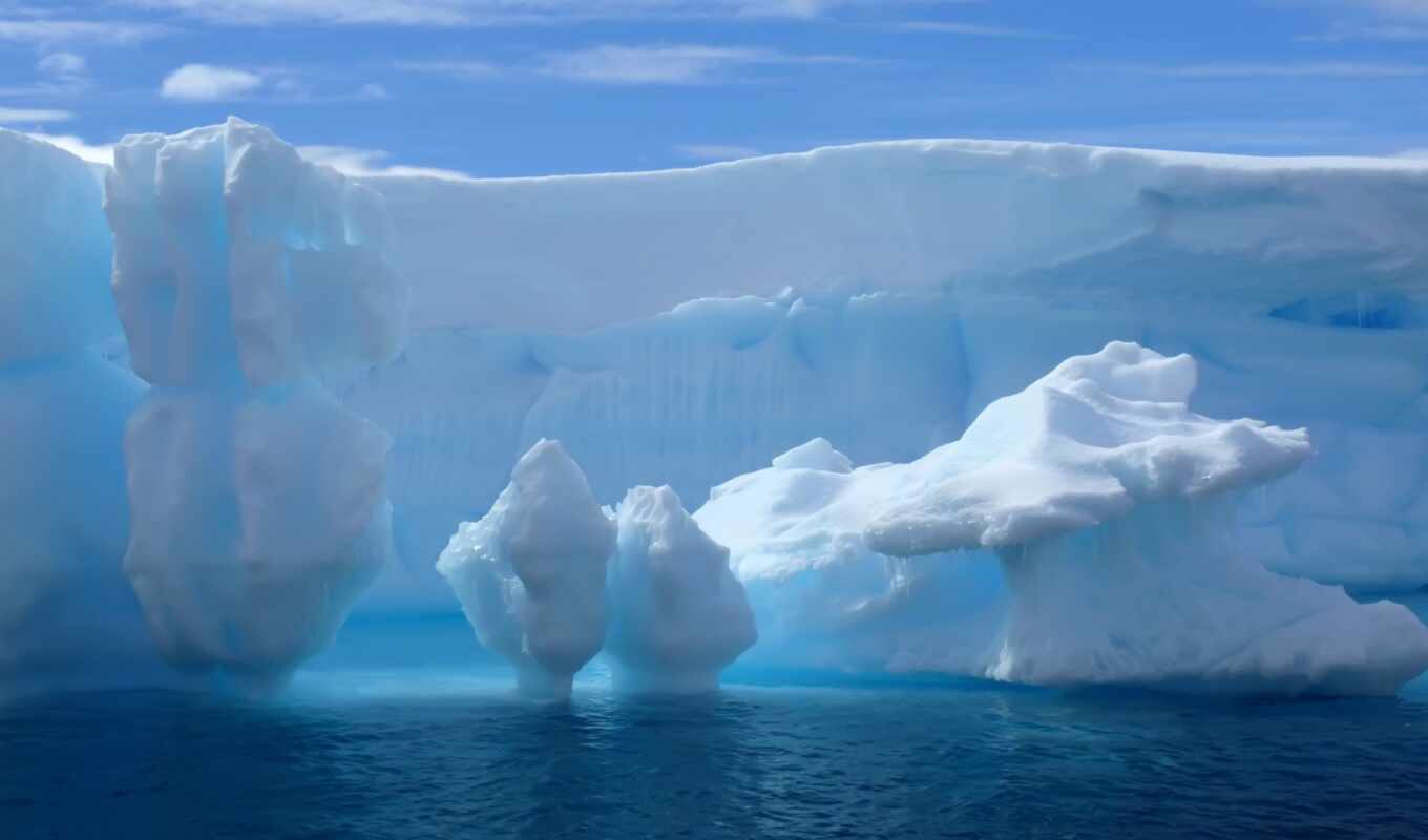лед, айсберг, интересное, удивительные, айсберги, океане, самое, горою, ледники