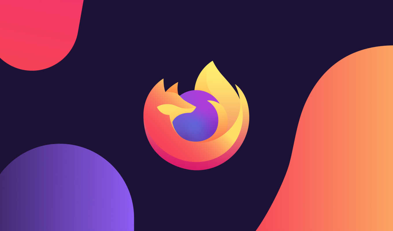 logo, colorful, abstract, design, firefox