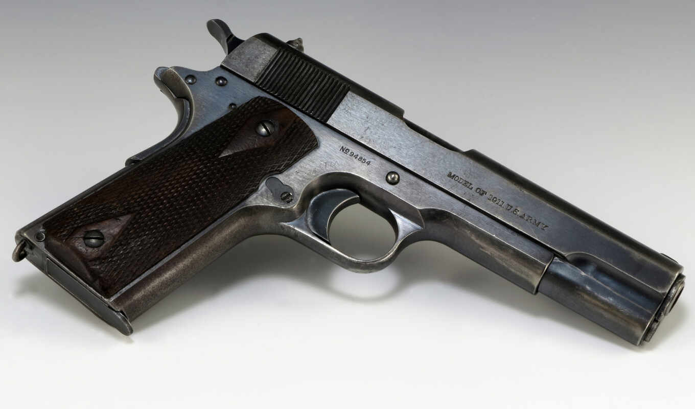 пистолет, оружие, оружие, 1911