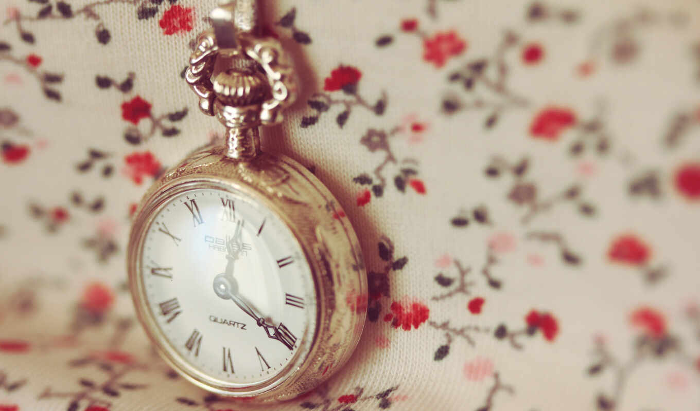 retro, grass, time, watch, april, hour, pocket, the pendant, flower, medvezhonok, makryi