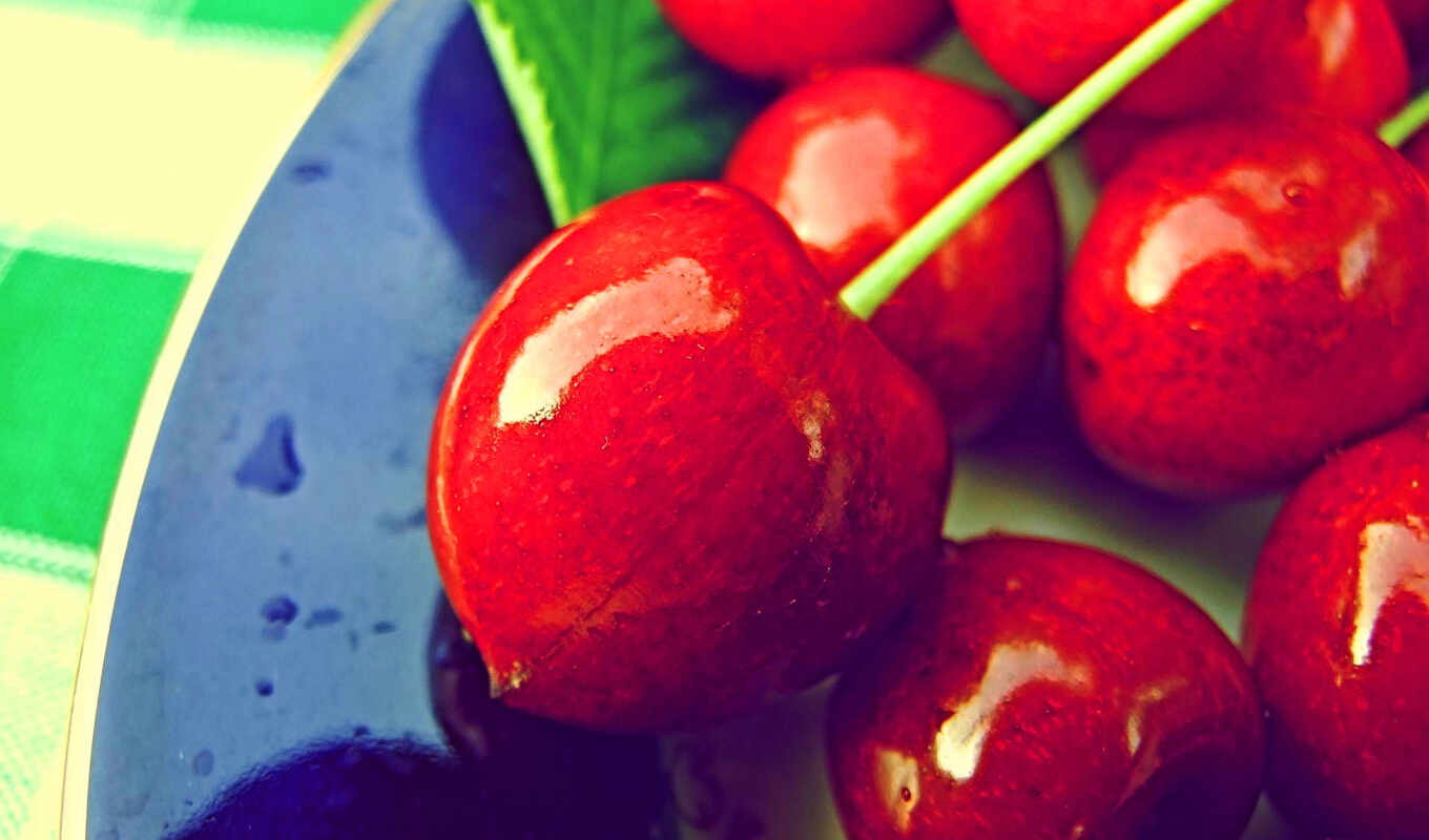 картинка, макро, вишня, food, ягоды, fruits, cherries