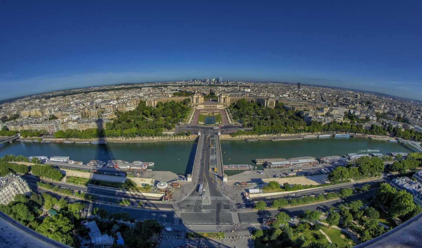 cities, France, Paris, tower, river, tours, french, eiffel, Seine