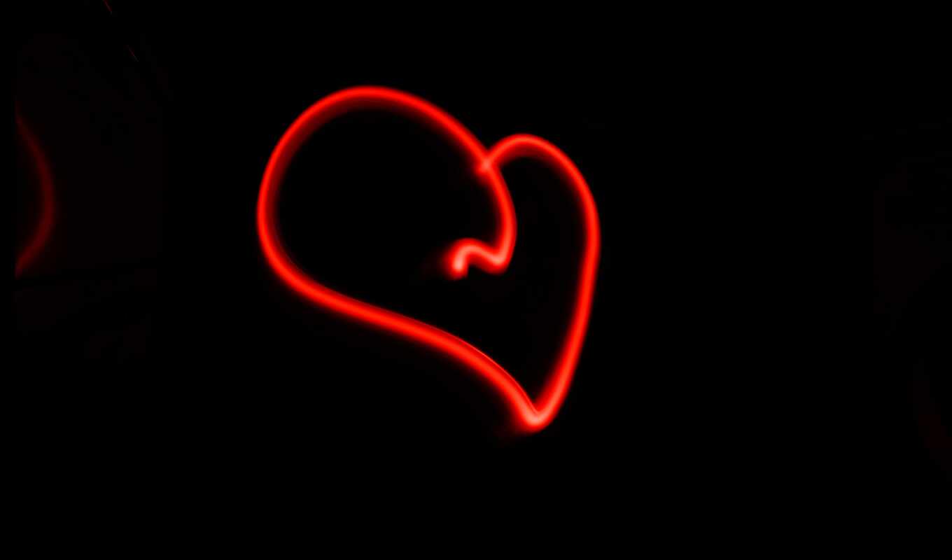 wall, paper, love, background, red, heart, color, neon, organ, pexel